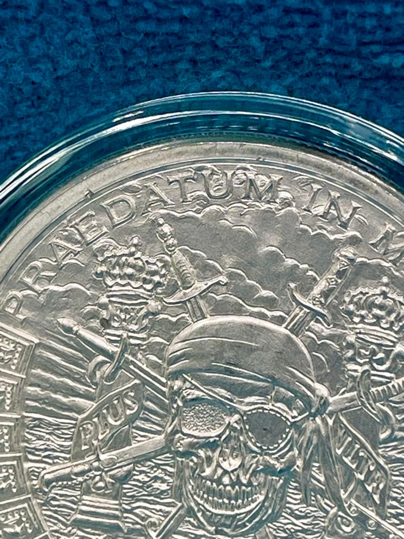 新品未使用　「Pirates Pieces of Eight」純銀1oz 米国
