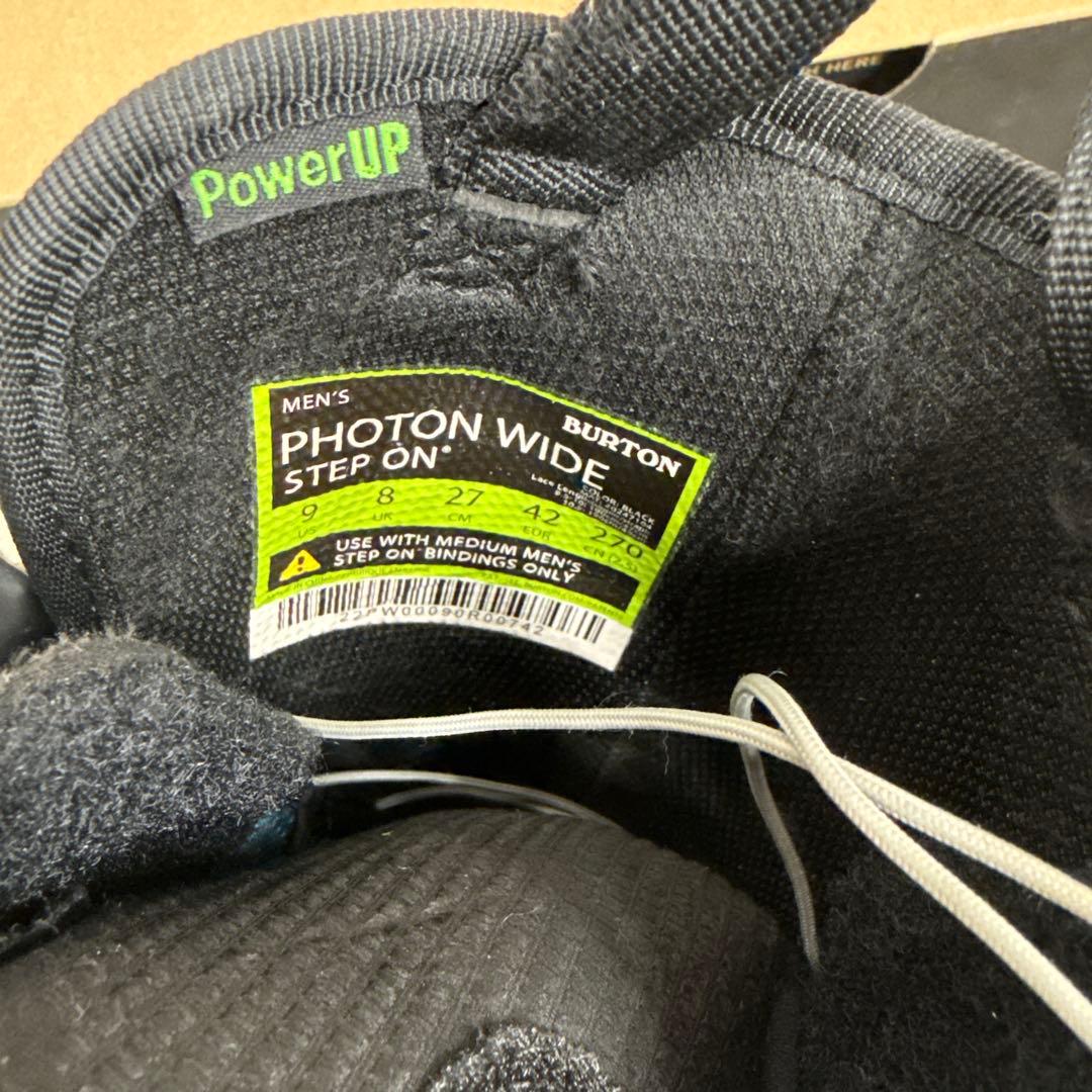 Burton 27.0㎝ Photon Wide Step On ブーツ