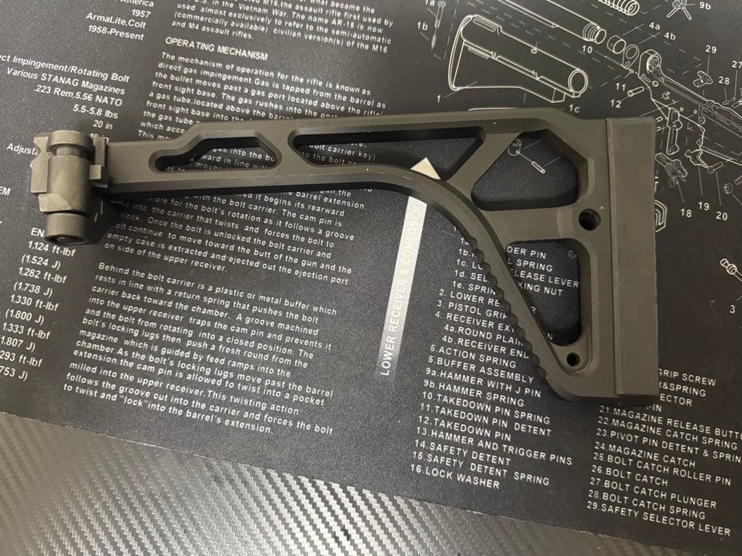 フォールディングストック MCX Thinタイプ