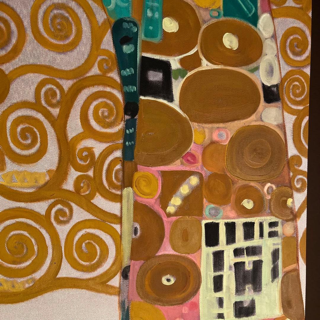 ★B級品★手書き油絵 クリムト 生命の木 特大 インテリア 絵画