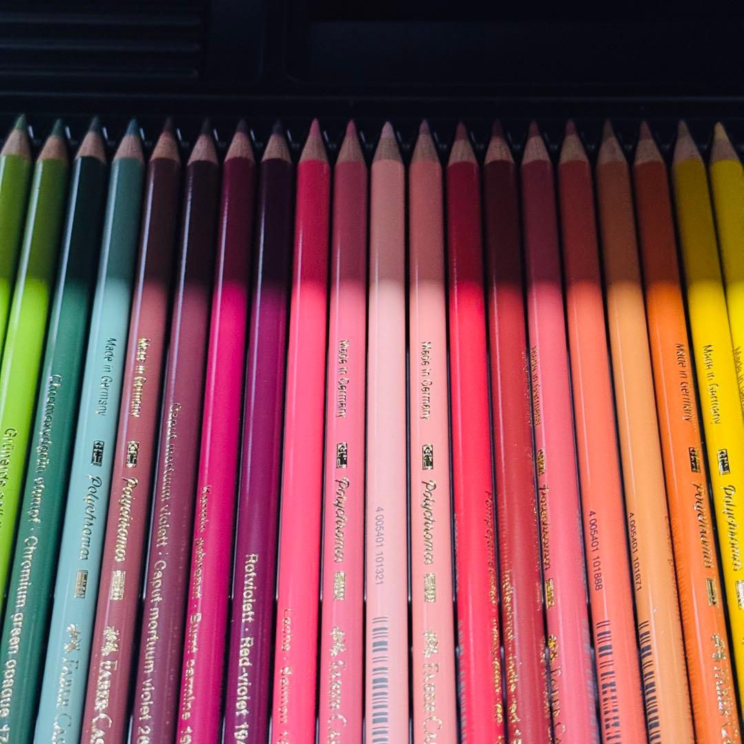 未使用 FABERCASTELL ファーバーカステル 油性色鉛筆120色 木箱