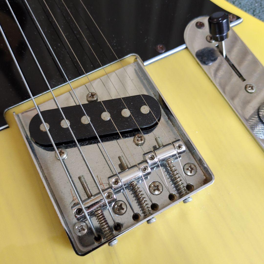 Bacchus エレキギター イエロー