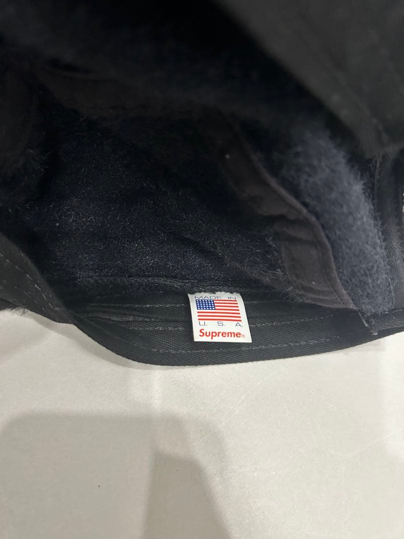 y*様 Supreme Faux Fur Camp Cap Black