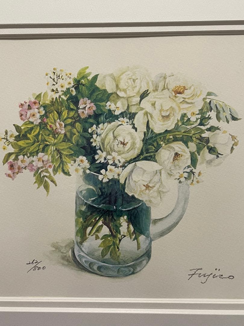 Fujiko 花束 絵画