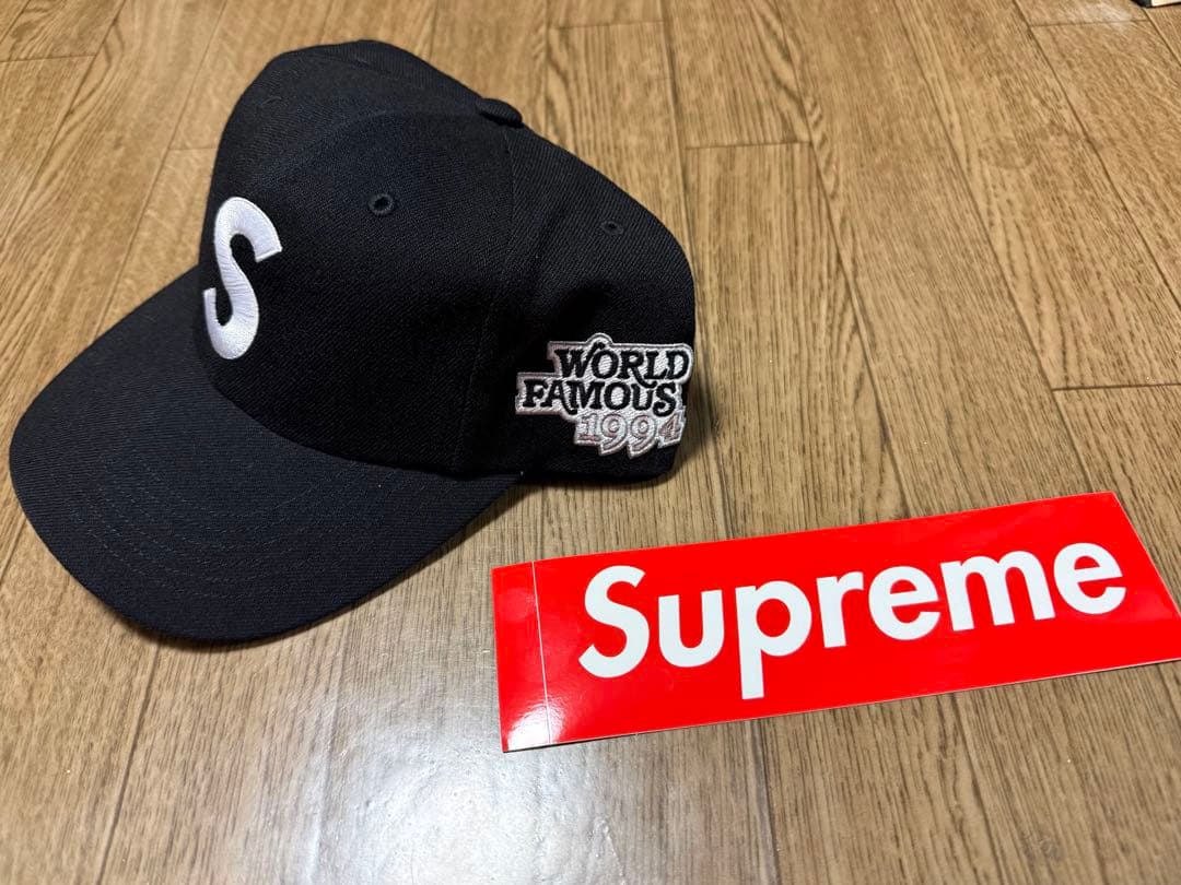 Supreme S Logo 6-Panel Cap シュプリーム キャップ