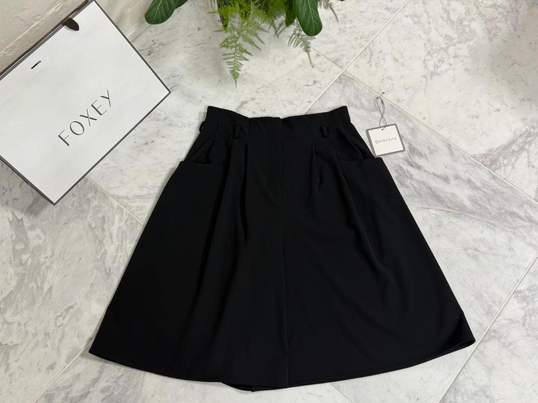 める'24年★未使用級★FOXEYフォクシーパンツ フレアキュロットⅡ40