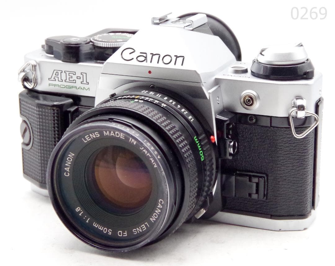 キャノンAE-1program / FD 50mm F1.8レンズセット