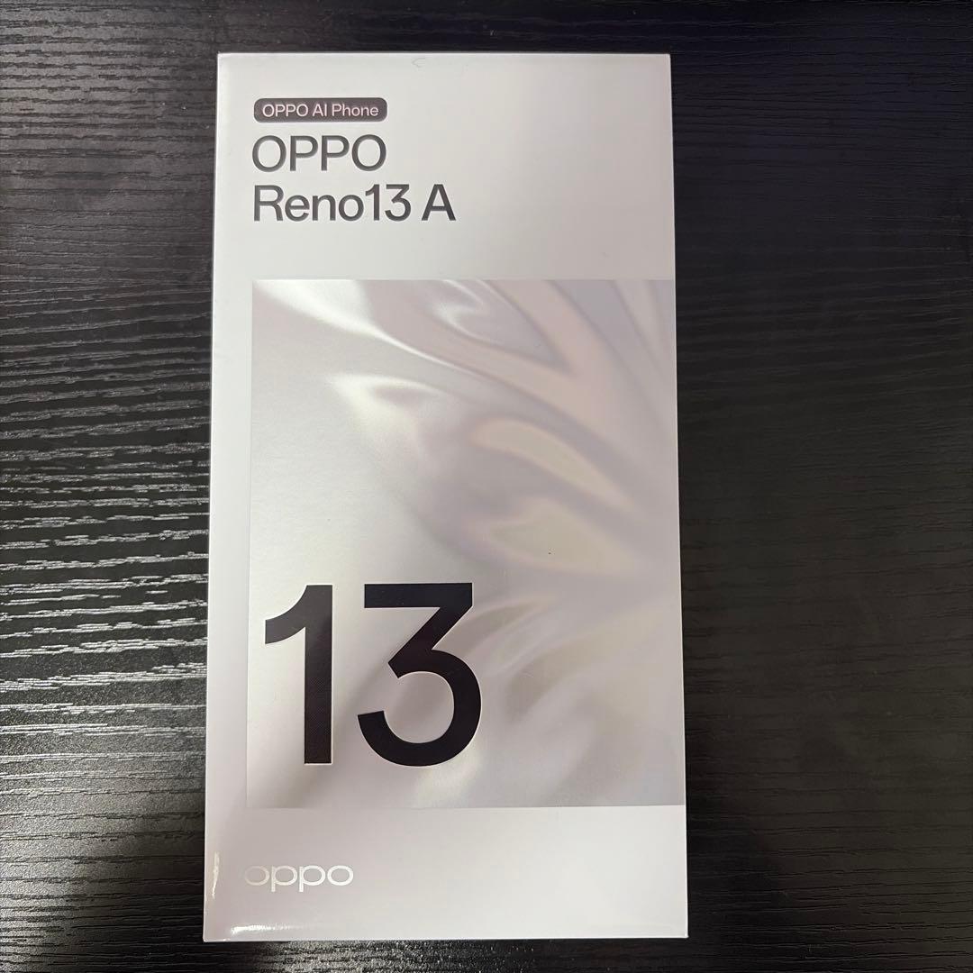【新品未開封】OPPO Reno13 A アイスブルー UQ
