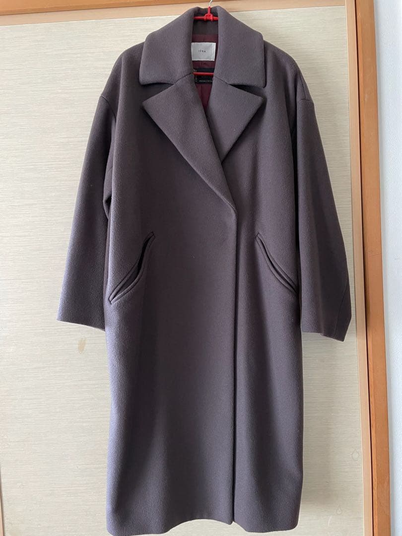 美品 イエナ IENA MANTECO オーバーチェスターコート グレー 34