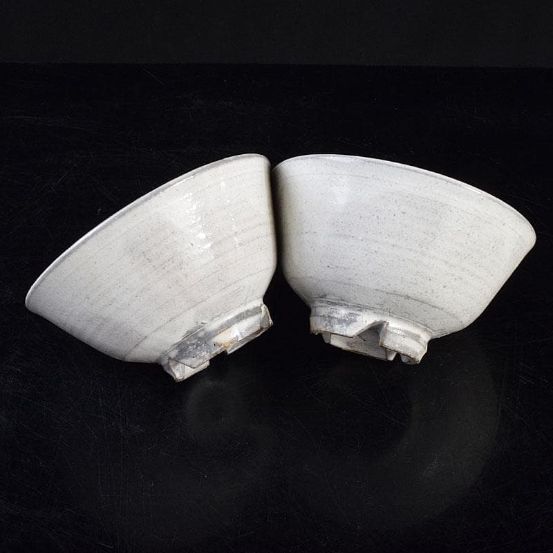 茶道具　黄ノ瀬窯　古萩　数茶碗　十客　共箱　M　R9166