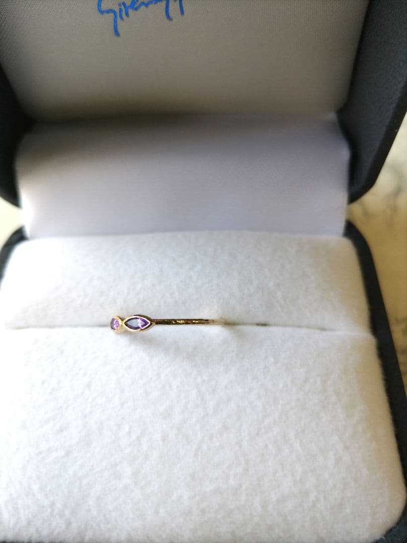 ★ほのまま★セイレーンアズーロ　アメジストリング #11 ロゼッタ