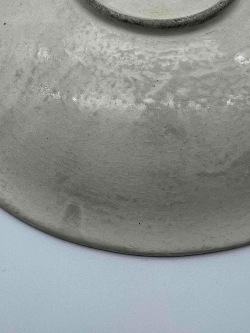 宋時代 定窯　白磁刻花皿 小盤　茶道具　繊細　唐物　古物(E-88)