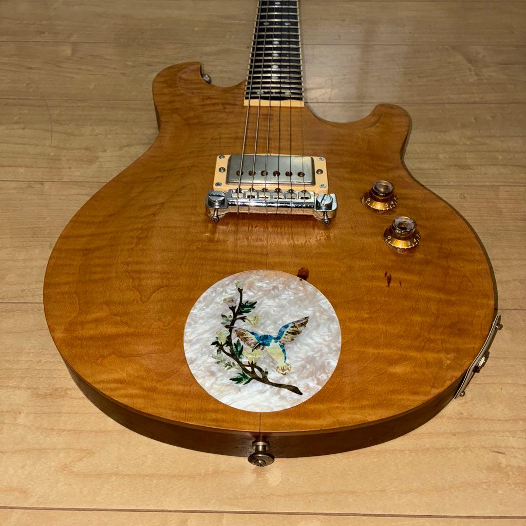 自作　エレキギター　詳細不明　かっこいいですがジャンク　ディマジオピックアップ