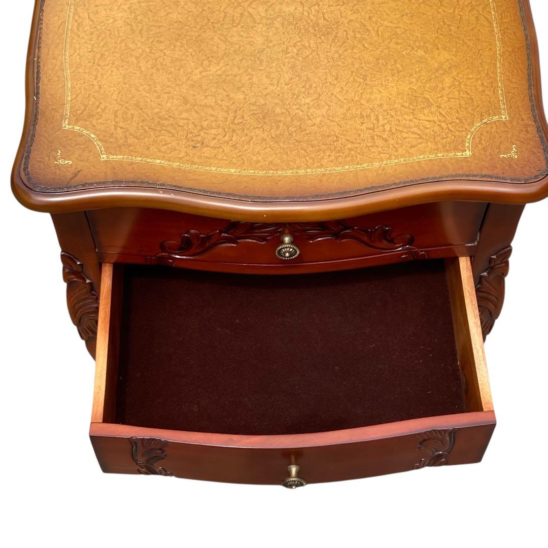 マホガニー　ロココ調　チェスト　猫脚