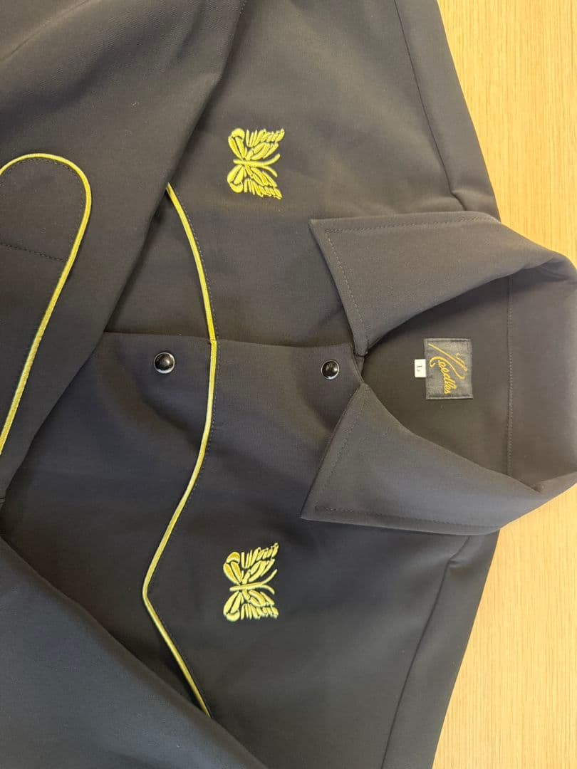 ち*み様 ニードルス　蝶の刺繍入り黒ジャケット