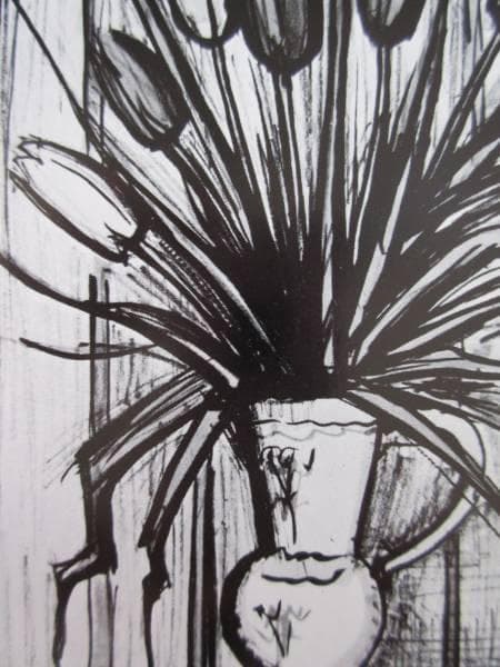 ベルナール・ビュッフェ 、「チューリップ 」、画集より、状態良好