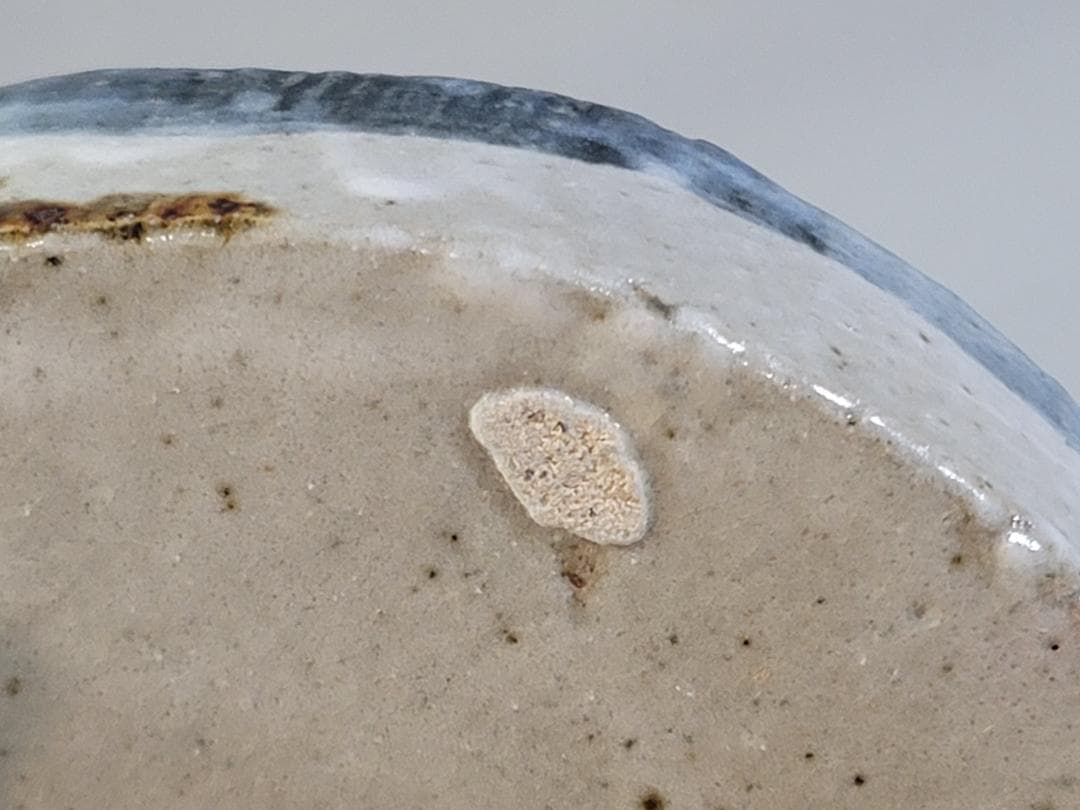 懐石器 半月 松の絵 向付 水月窯 豊蔵 共箱 DT559