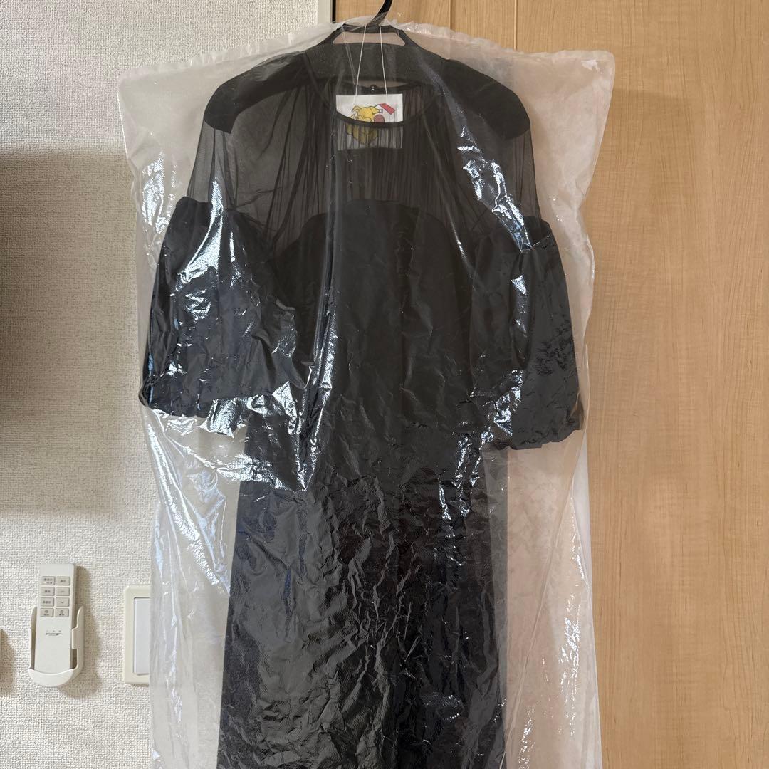 スーツ・フォーマル・ドレス AmeriVINTAGE SOUFFLE SLEEVE VELOUR DRESS