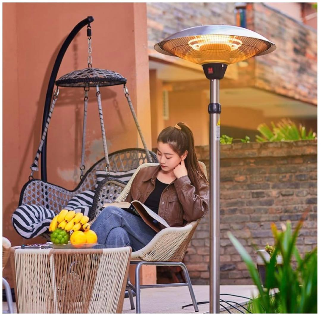 業務用1500w 遠赤外線ヒーター 防水 自立型ハロゲンヒーター