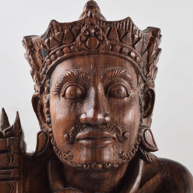 バリ島　インドネシア　木彫　置物　3点まとめて　N　9011A