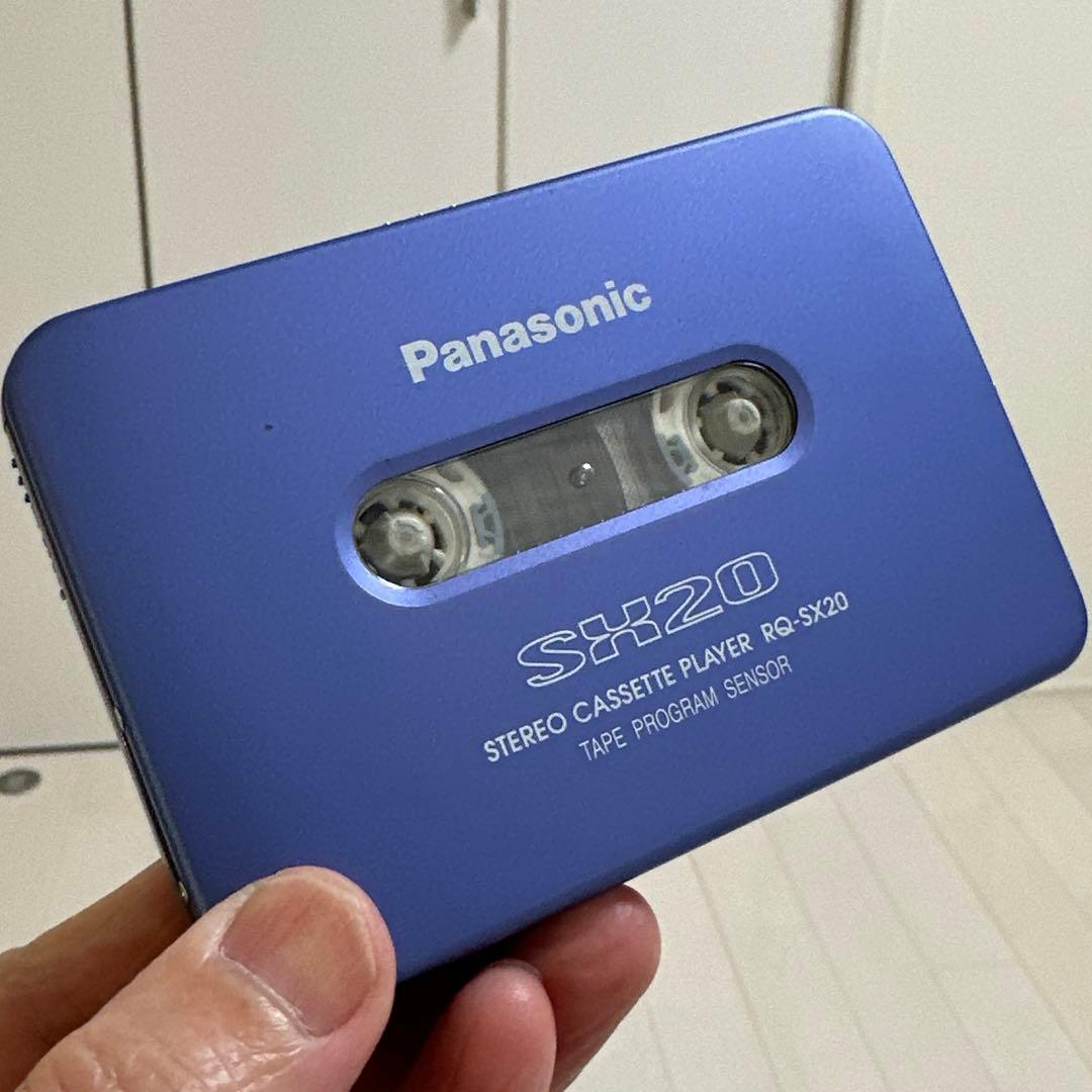 【極美DE修復品】Panasonic カセットプレーヤー RQ-SX20