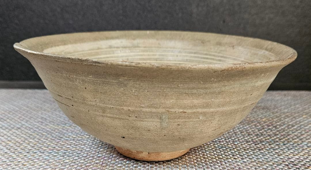 【名品❗】朝鮮古美術　朝鮮古陶磁器　古玩　高麗三島茶碗　李朝青磁輪線茶碗　古陶磁