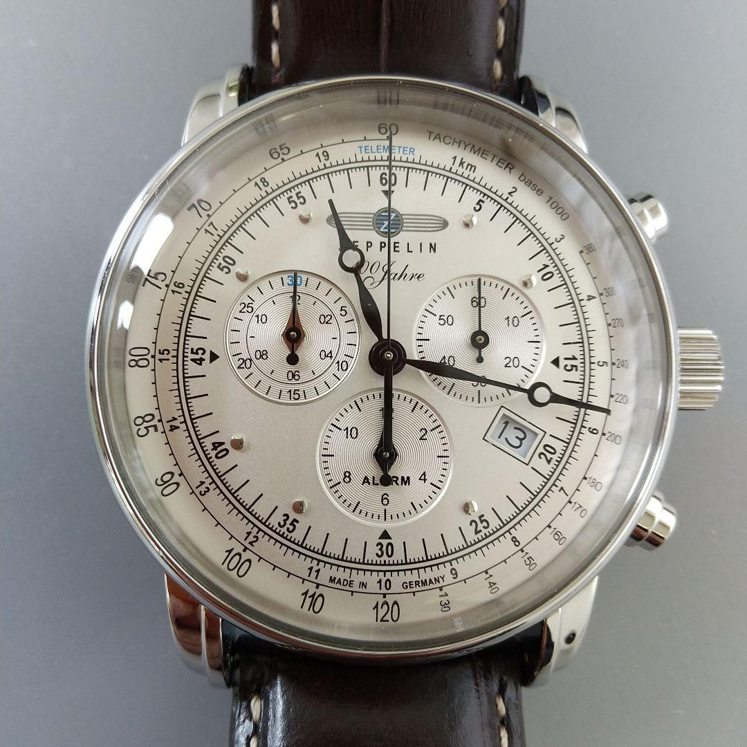 ★ 美品!! ZEPPELIN ツェッペリン クロノグラフ 7680-1 ★