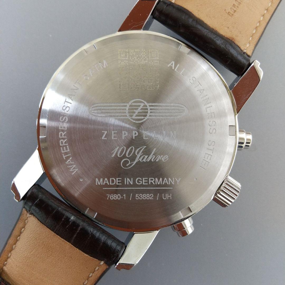 ★ 美品!! ZEPPELIN ツェッペリン クロノグラフ 7680-1 ★