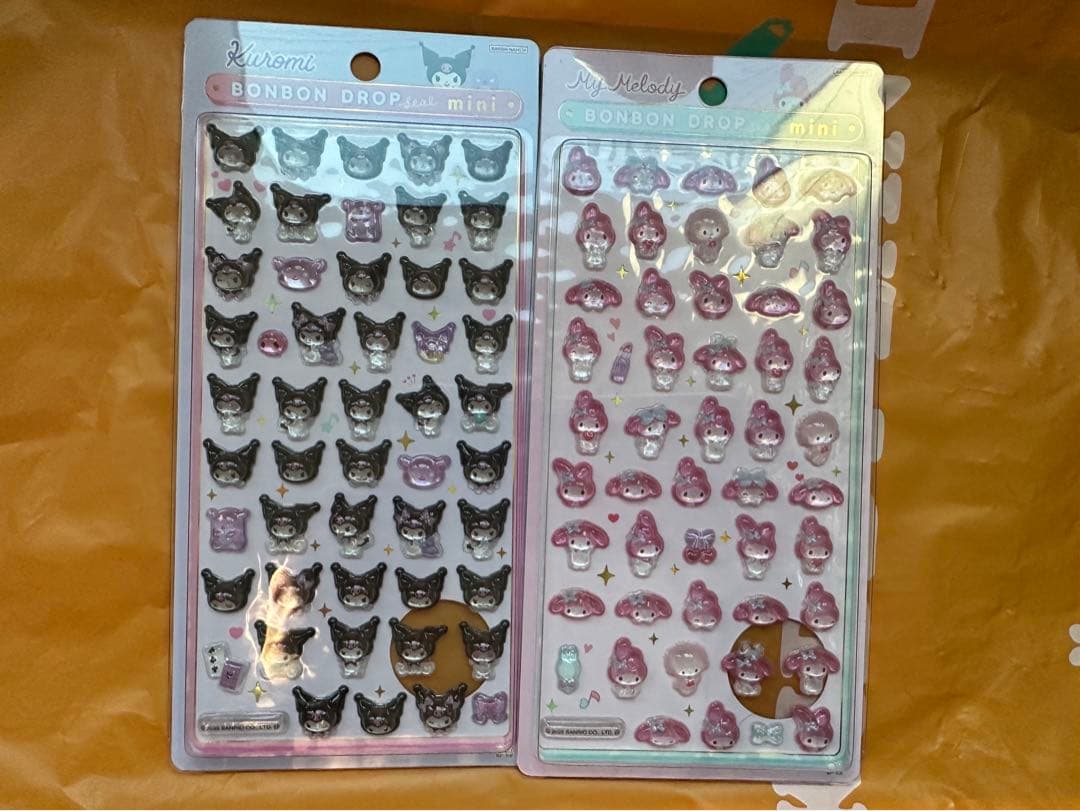 【国内正規品】 ボンボンドロップシール ミニ サンリオ 8種セット