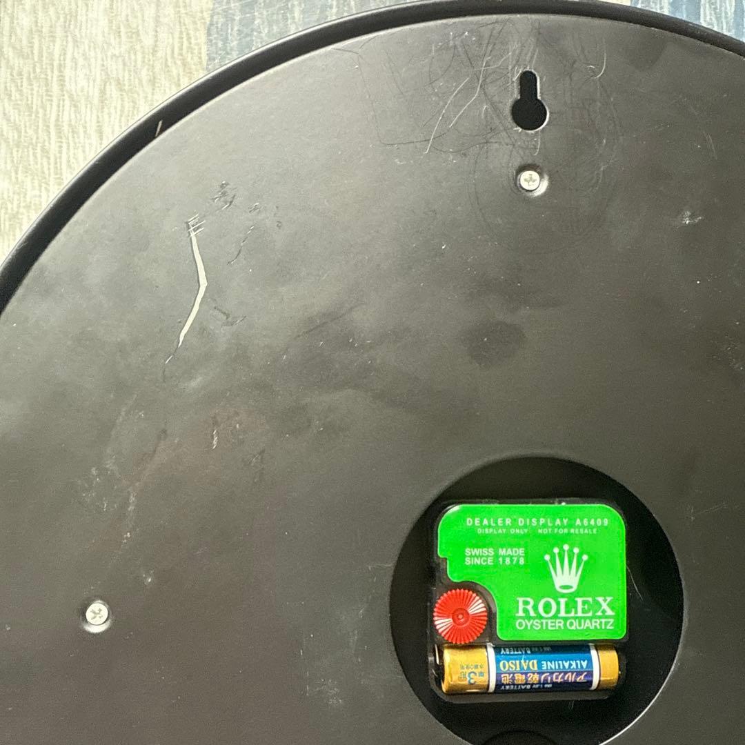 ロレックス壁掛け 黒デイトナ　希少品