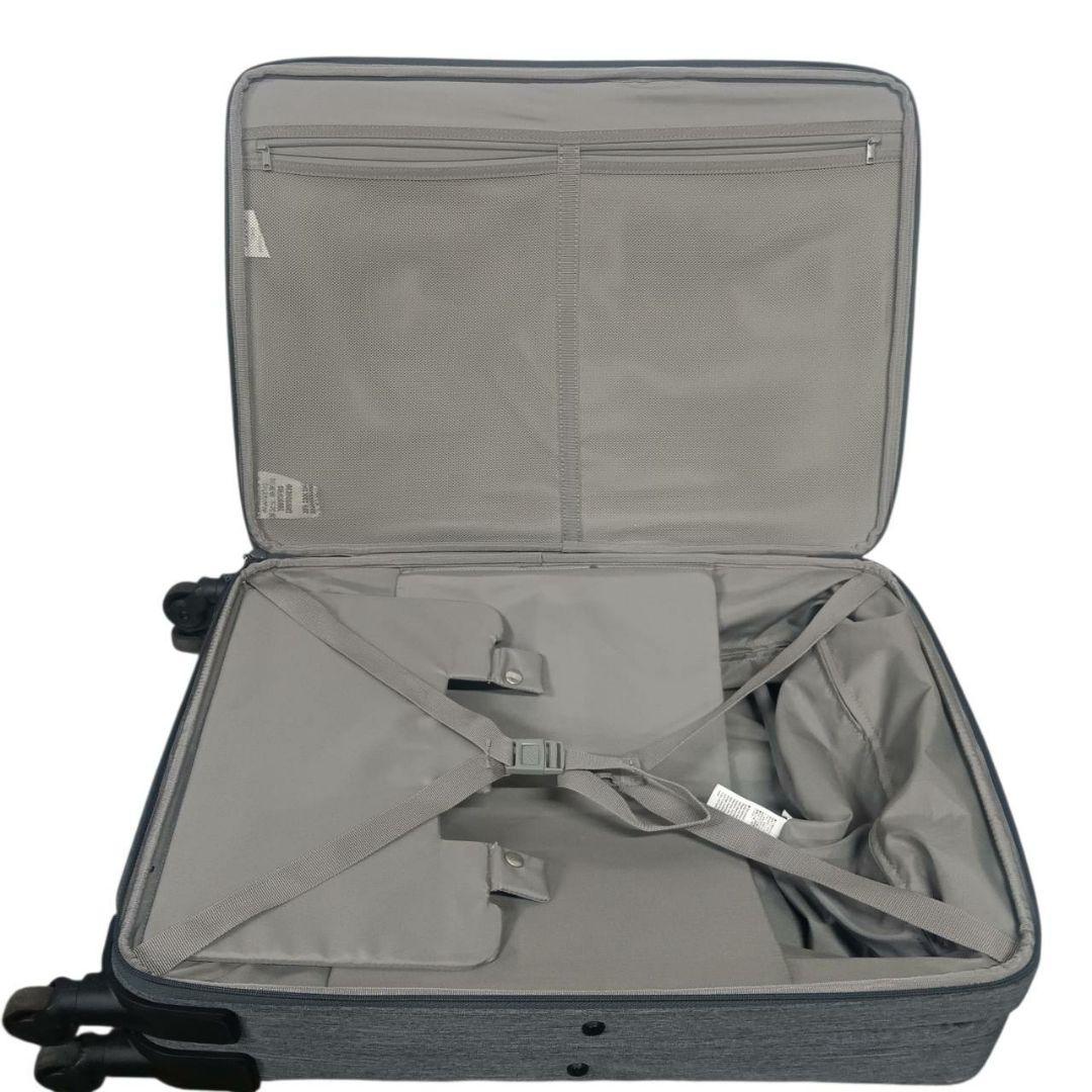 無印良品 MUJI 半分の厚みで収納できるソフトキャリー 1205-014