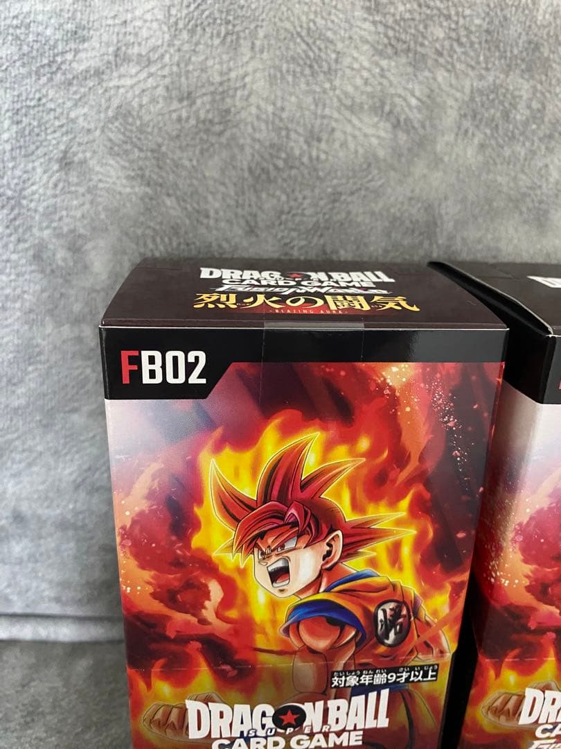 ドラゴンボールカード　烈火の闘気　BOX テープ付き