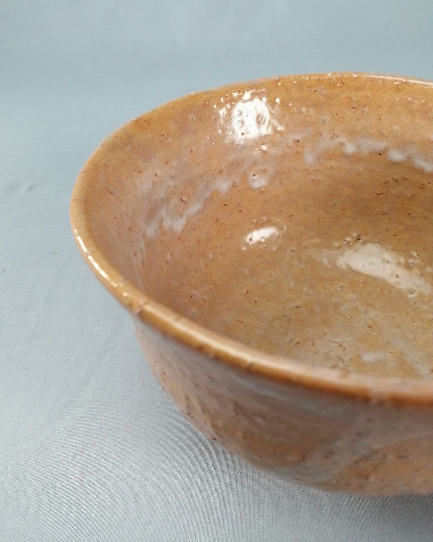 【茶事具】熊川形萩焼茶碗　茶碗A695