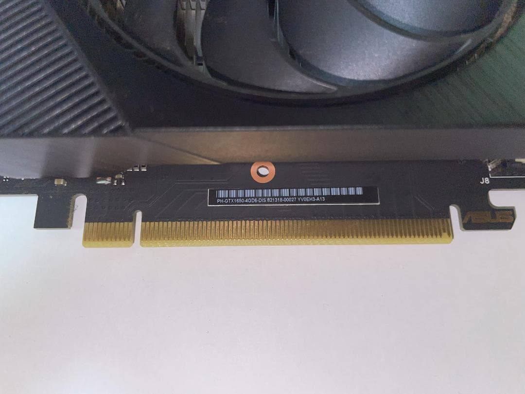 【グラフィックボード】ASUS PH-GTX1650-4GD6