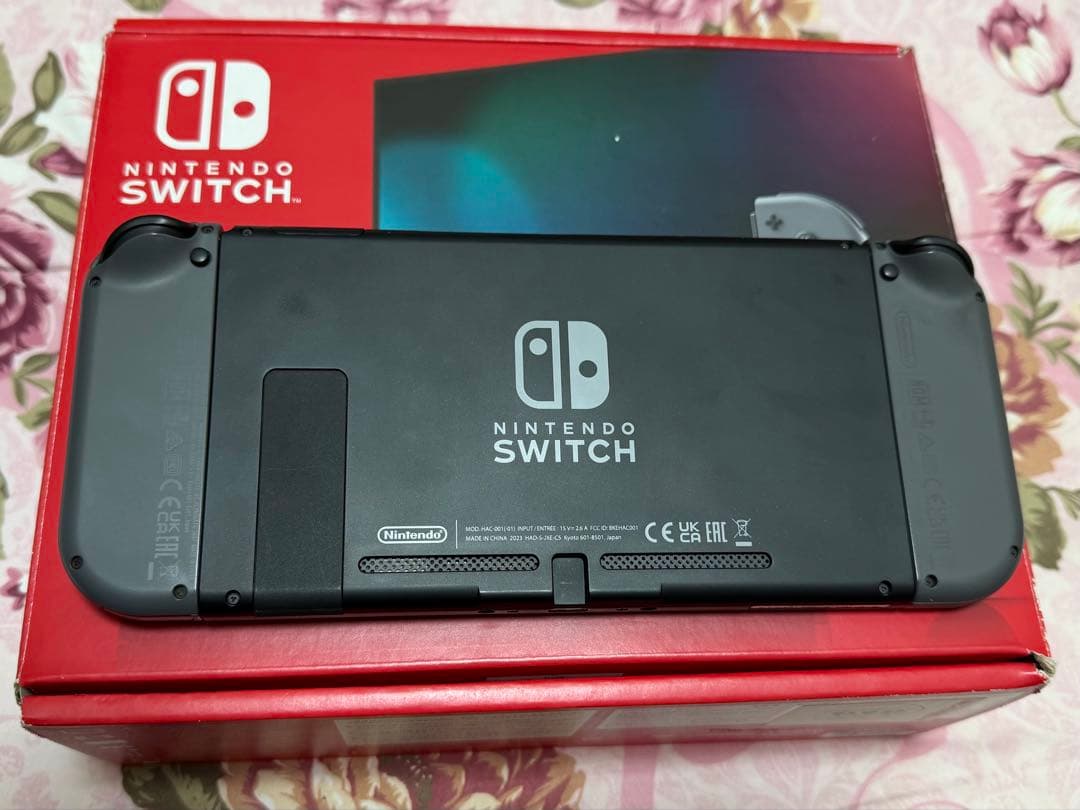 【箱・説明書アリ】Nintendo Switch 本体 グレー