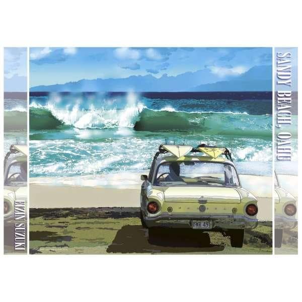 【廃番品】ジグソーパズル 鈴木英人 サンディービーチ 500ピース エポック社