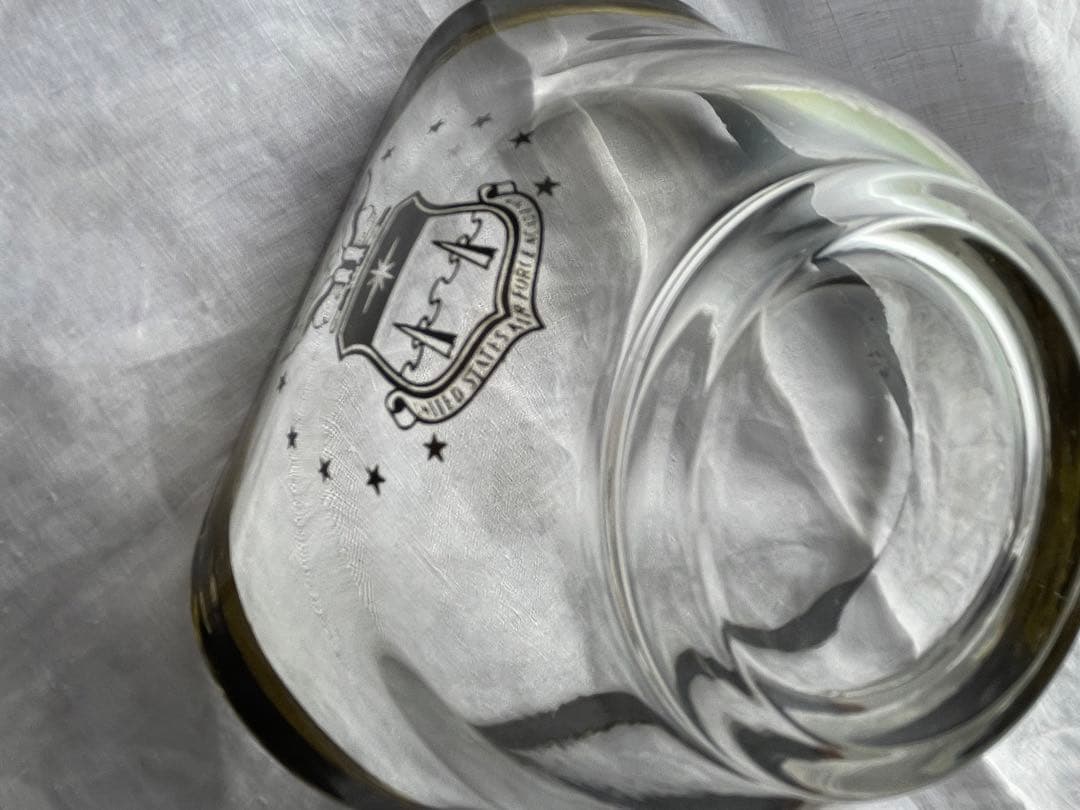 USA airforce academy アメリカ空軍養成学校ビンテージガラス