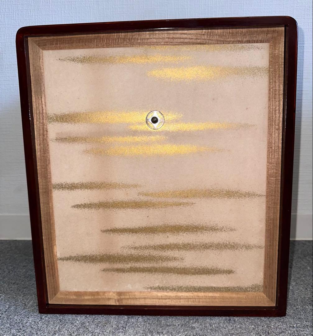 塗師　川瀬表完　八千代棚　茶道具　木製漆器　四方棚