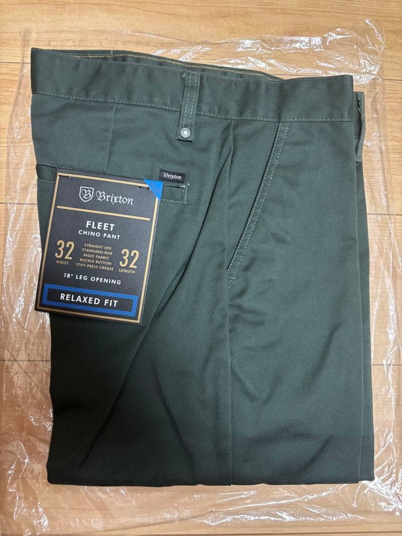 Brixton Fleet Chino Pant (グリーン)