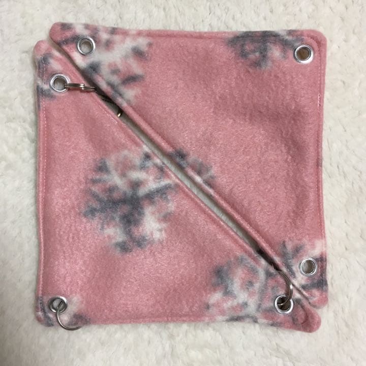 三角コーナーハンモック（雪の結晶）     ポーチ