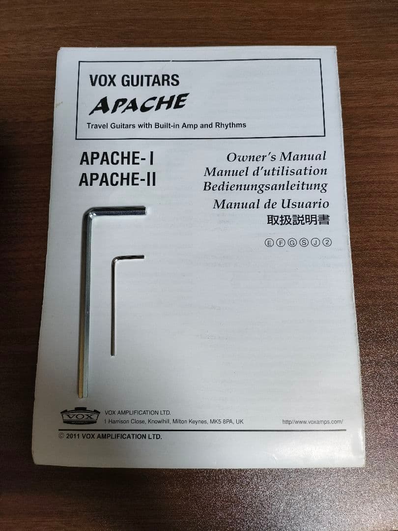 Vox Apache ヴォックス アパッチ エレキギター