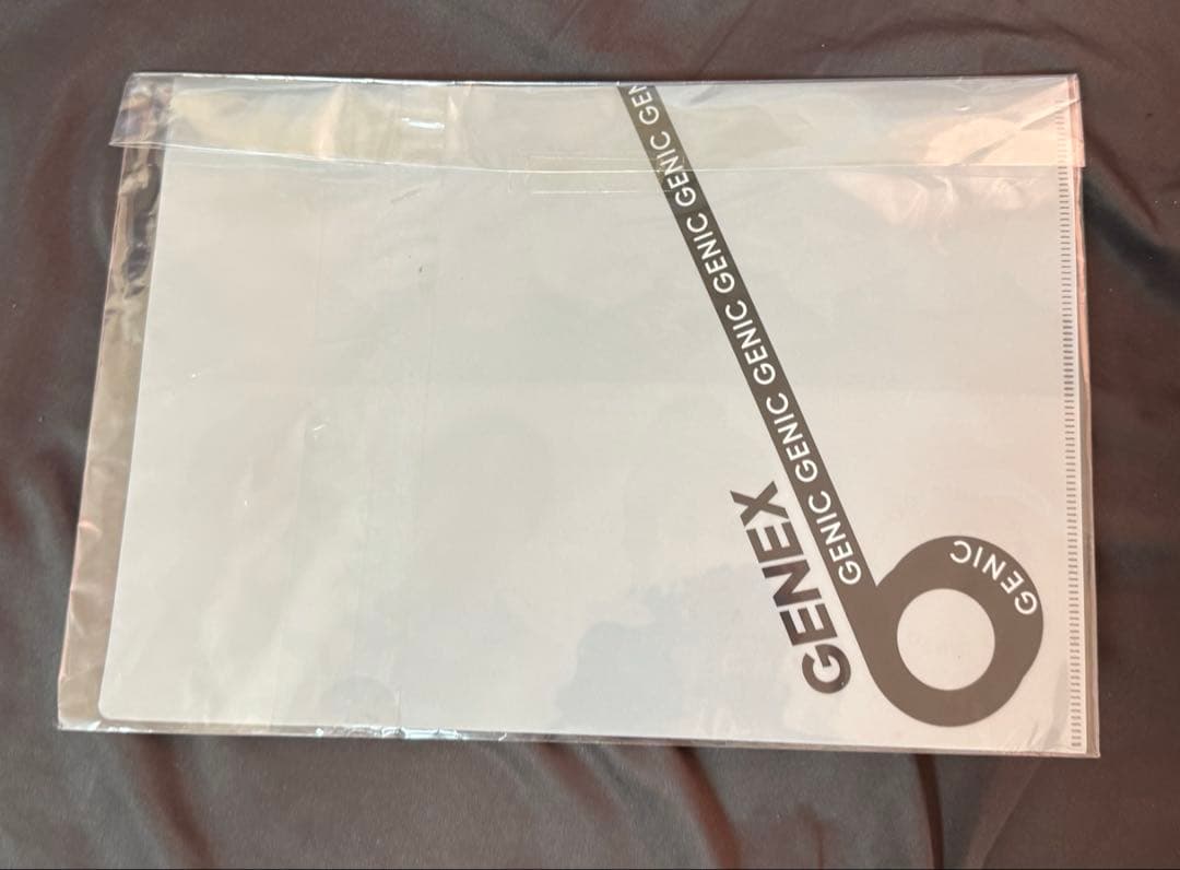 GENIC 直筆サイン　クリアファイル