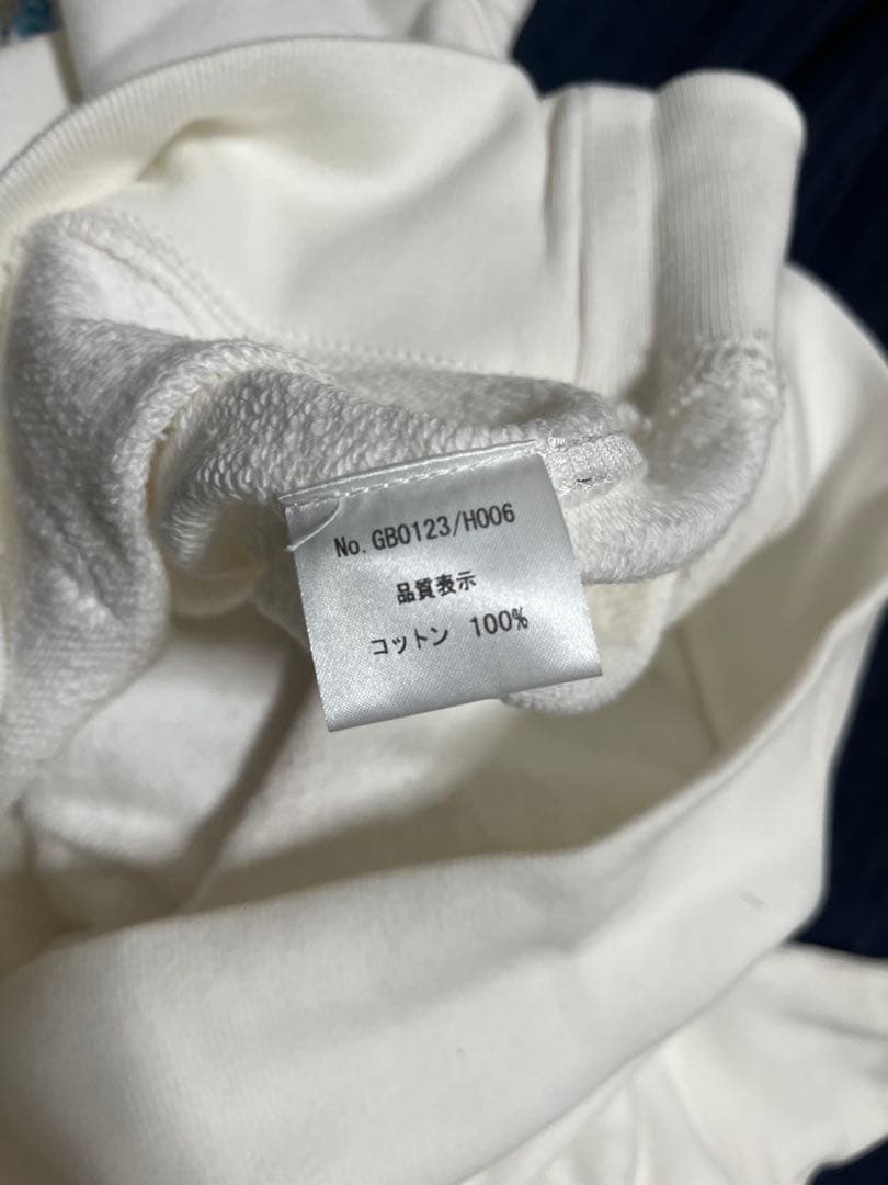 glamb×常闇トワ ホワイトパーカー