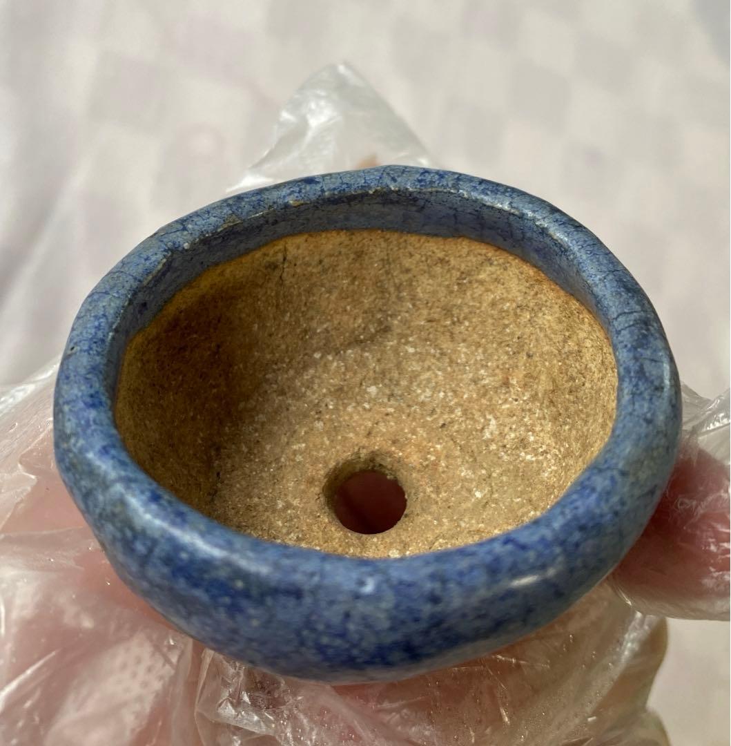 東福寺　小品　盆栽鉢　(1)と(2)の2個セット　　(A3・A4) 豆鉢