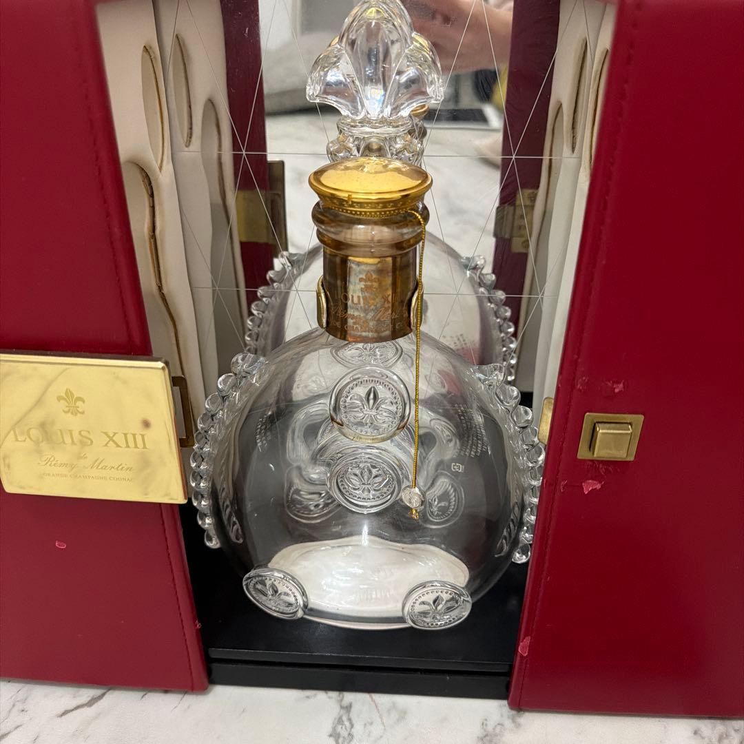希少✨レミーマルタン ルイ13世 空瓶 バカラ クリスタルボトル 観音開き