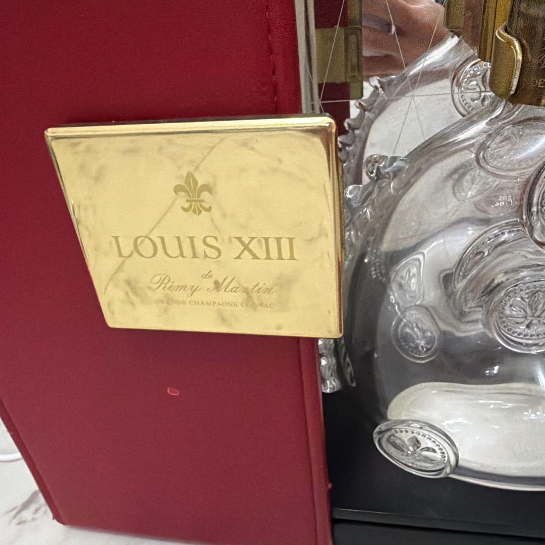 希少✨レミーマルタン ルイ13世 空瓶 バカラ クリスタルボトル 観音開き