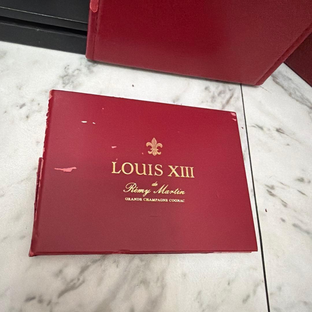 希少✨レミーマルタン ルイ13世 空瓶 バカラ クリスタルボトル 観音開き