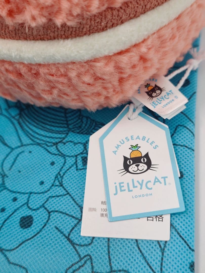  Melbie Peach Cake上海限定ケーキぬいぐるみ新品