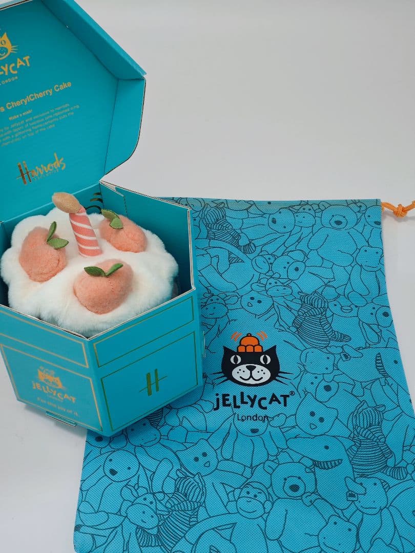  Melbie Peach Cake上海限定ケーキぬいぐるみ新品