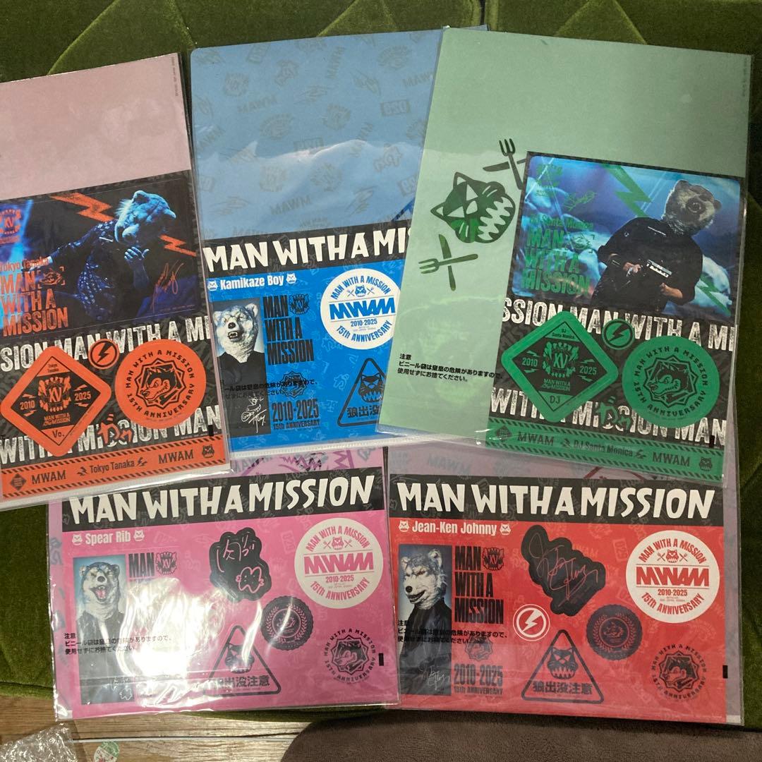 MAN WITH　A MISSION 一番くじ C、G、F、K、H、I、J賞